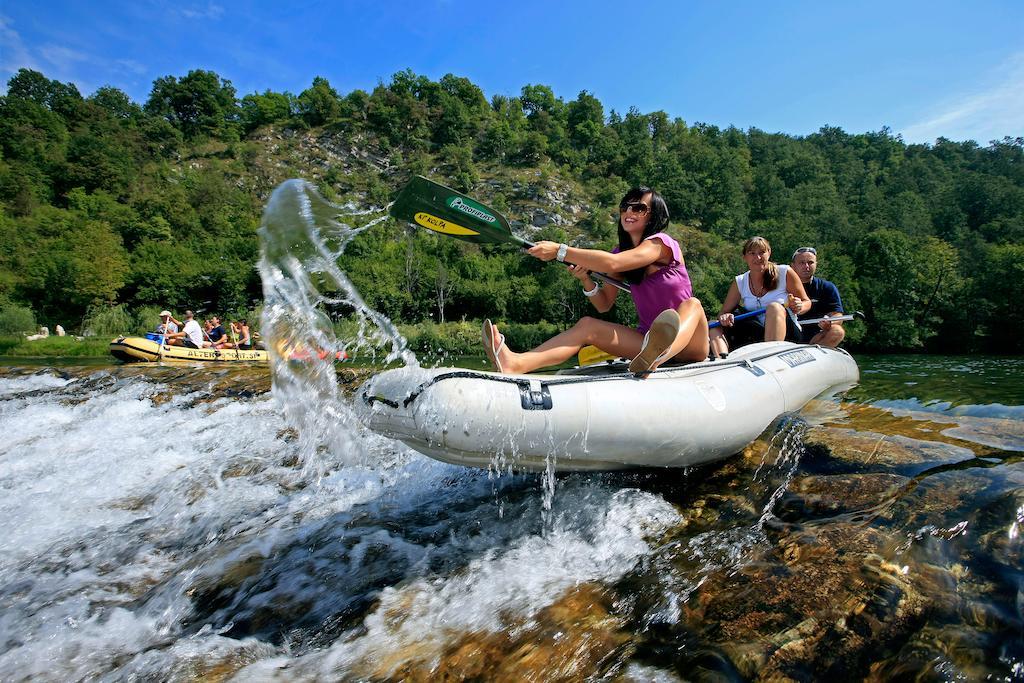 Holiday resort&camping Bela krajina - river Kolpa Metlika Exteriör bild
